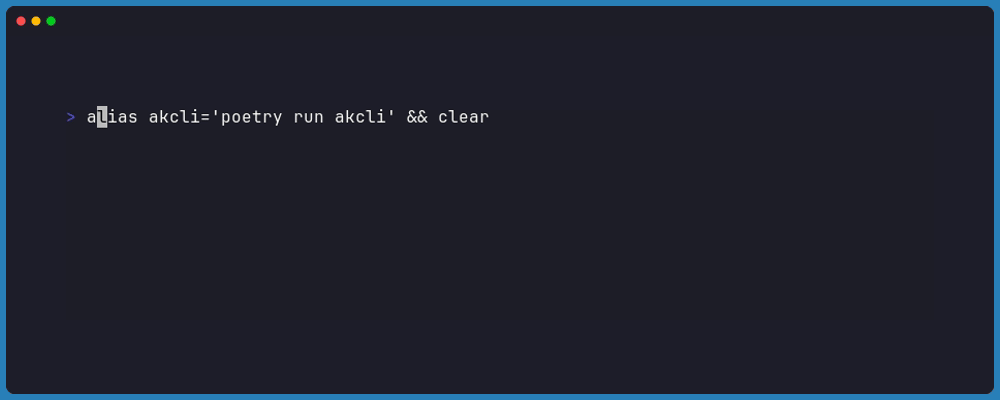 akcli demo